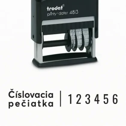 číslovacia pečiatka